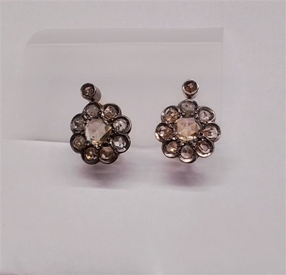 Boucles d'oreilles Soprana Gioielleria Femme ANTICO in Or rosé Diamante 2.20 Ct OR-ARG ROSE DIAMANTI - OR-ARG ROSE DIAMANTI